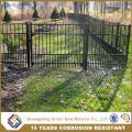 Ornamental Iron Fence, Cheap Wholesale Galvanzied Usado Esgrima em ferro forjado